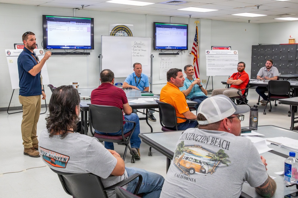 NNSY Hosts Propulsion Plant Fresh Water Cleaning Process Focus and Finish Workshop