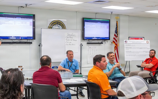 NNSY Hosts Propulsion Plant Fresh Water Cleaning Process Focus and Finish Workshop