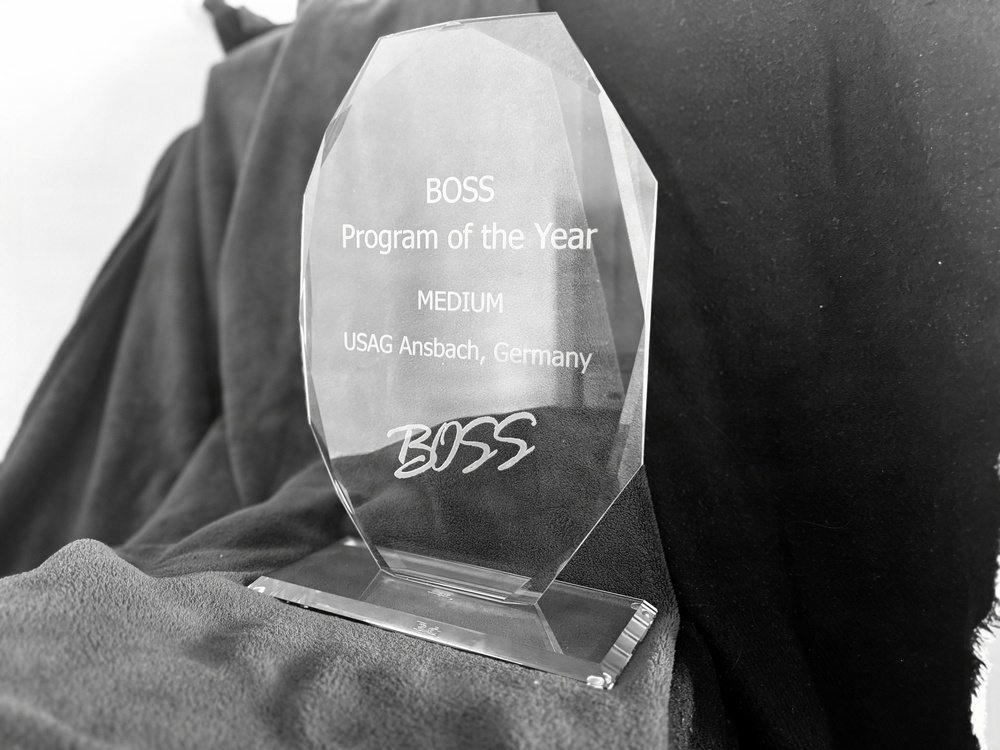 U.S. Army’s 2026 BOSS Program of the Year for medium-sized garrisons award