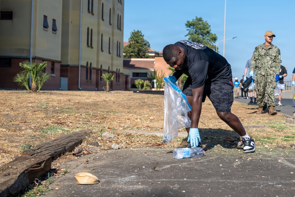 NAS Sigonella Celebrates One Year of ‘Keep Sigonella Beautiful’ Initiative