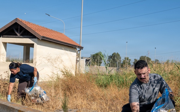 NAS Sigonella Celebrates One Year of ‘Keep Sigonella Beautiful’ Initiative