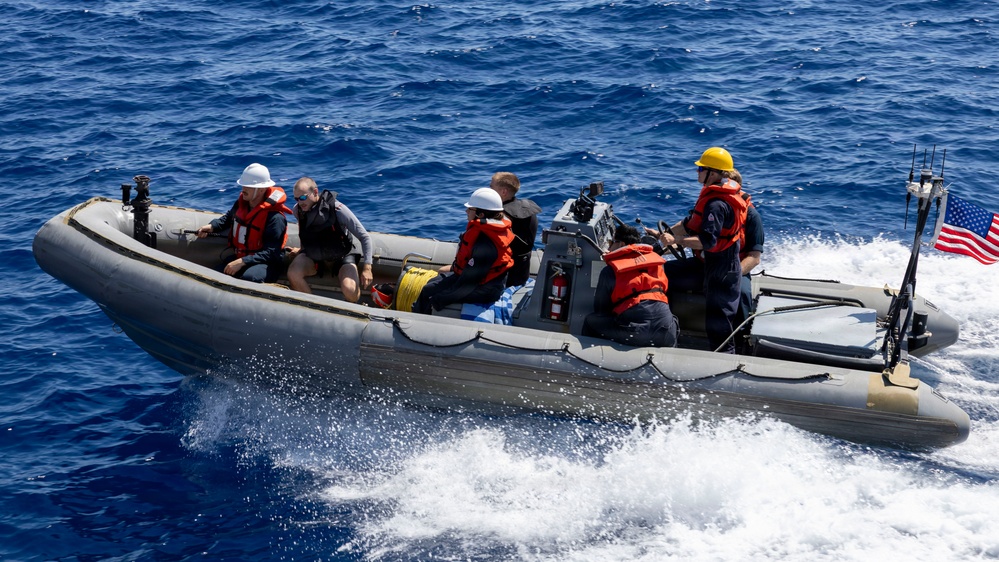 DDG 117 Conducts Boat OPs