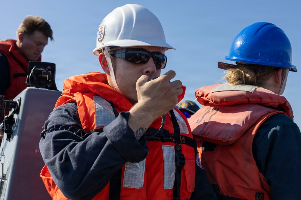 DDG 117 Conducts Boat OPs