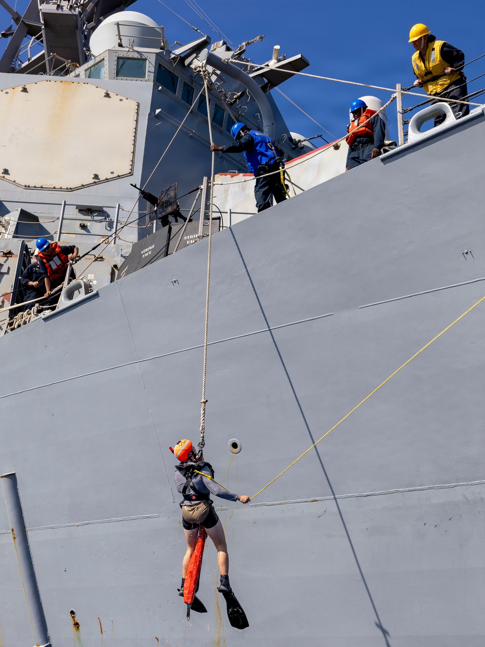 DDG 117 Conducts Boat OPs