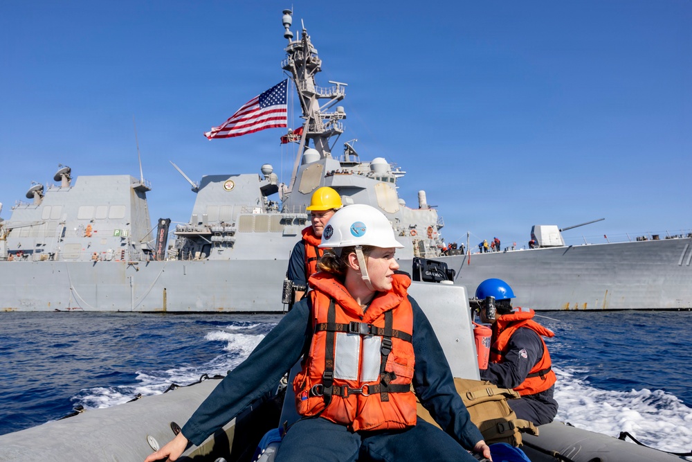 DDG 117 Conducts Boat OPs
