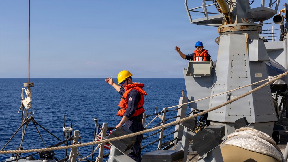 DDG 117 Conducts Boat OPs