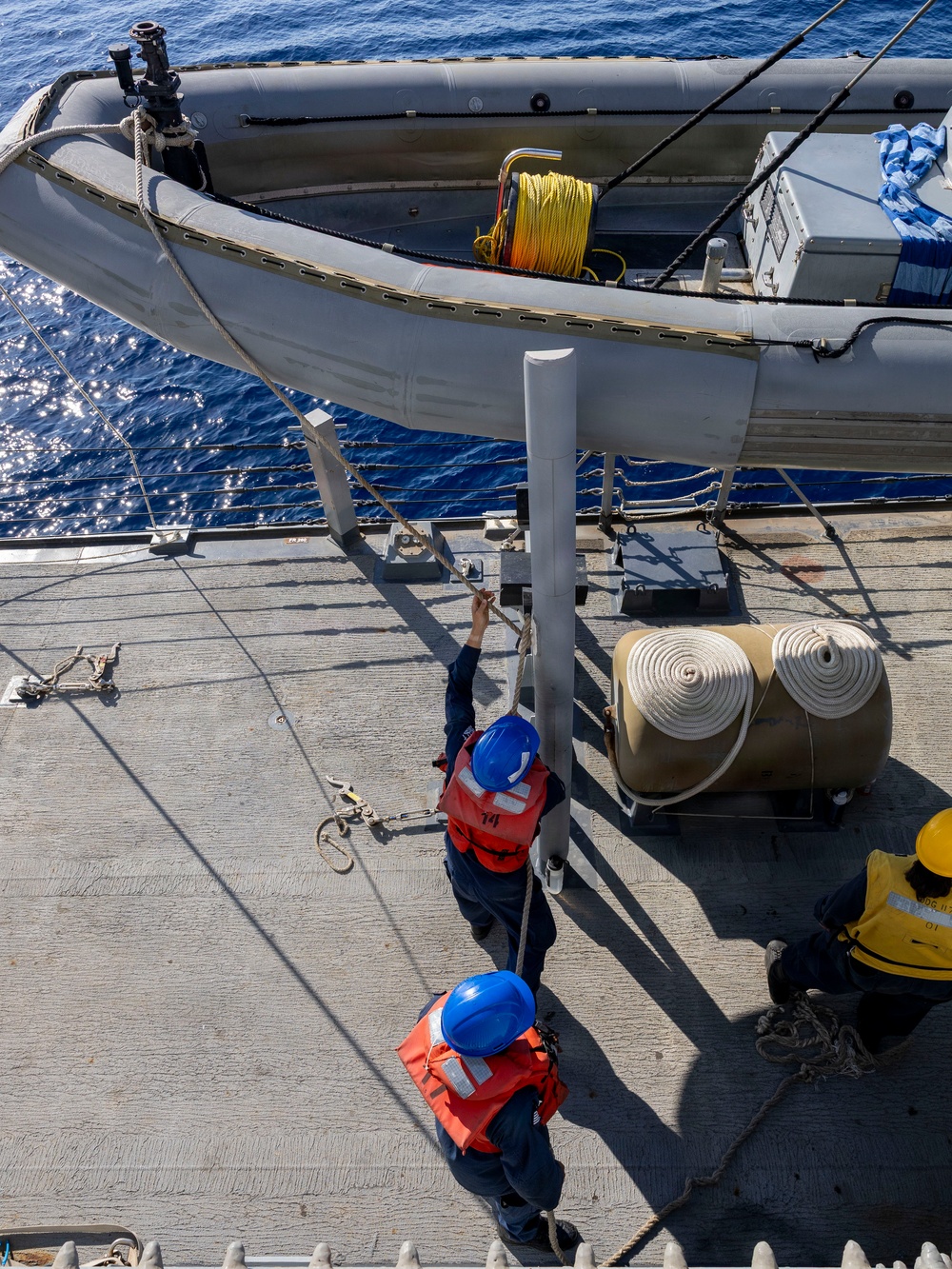 DDG 117 Conducts Boat OPs