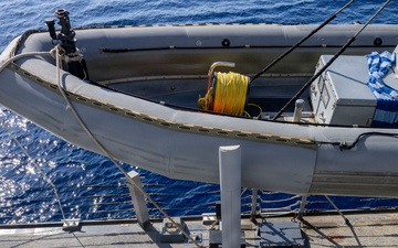 DDG 117 Conducts Boat OPs