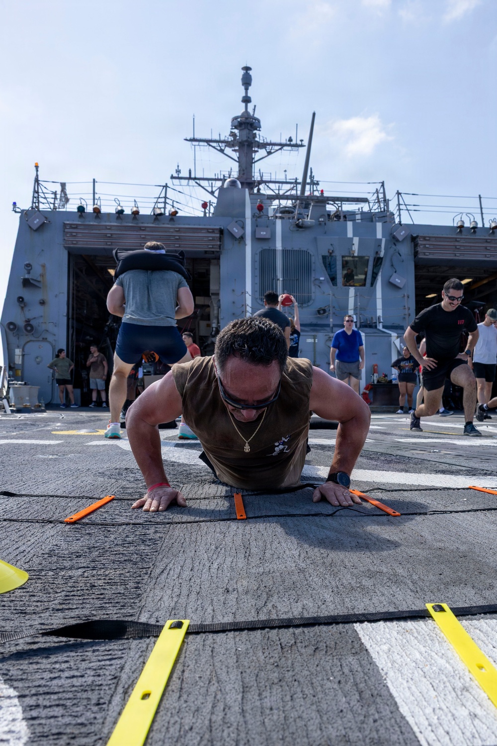 DDG 117 Gets Gains at 117 Fit Club