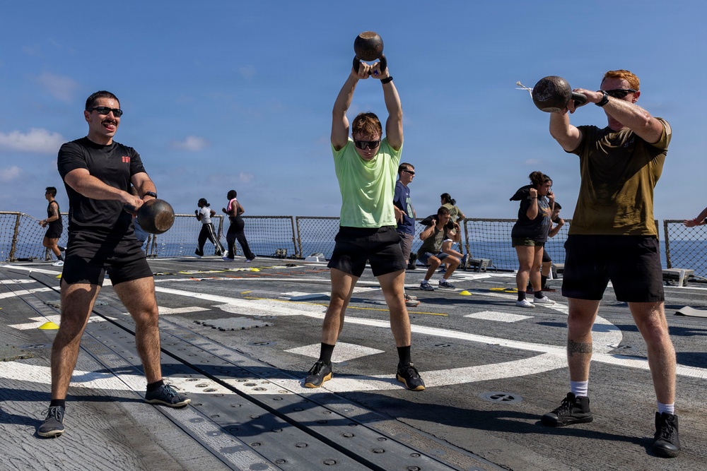 DDG 117 Gets Gains at 117 Fit Club