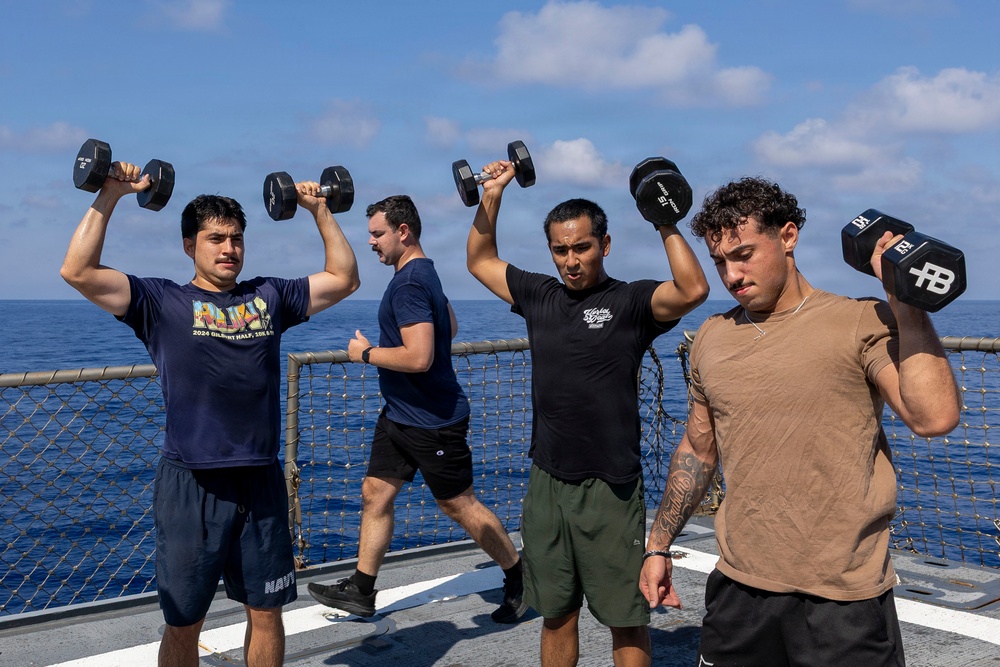 DDG 117 Gets Gains at 117 Fit Club