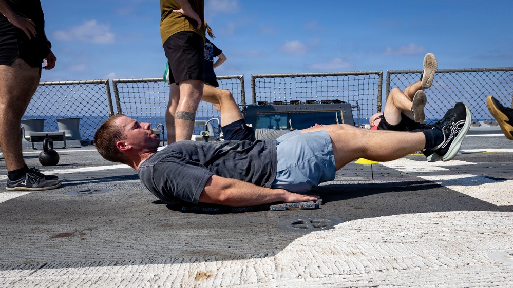 DDG 117 Gets Gains at 117 Fit Club
