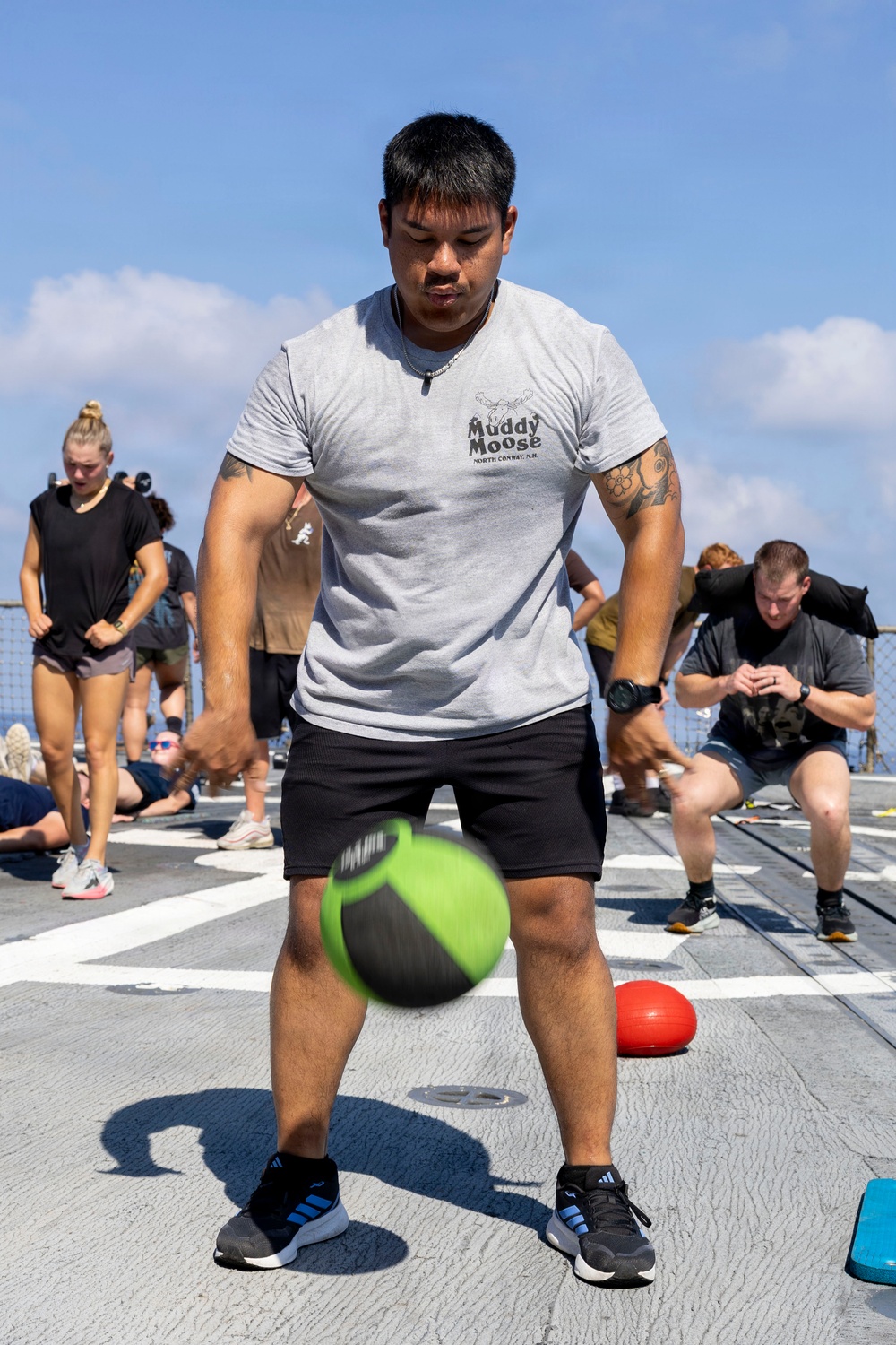 DDG 117 Gets Gains at 117 Fit Club