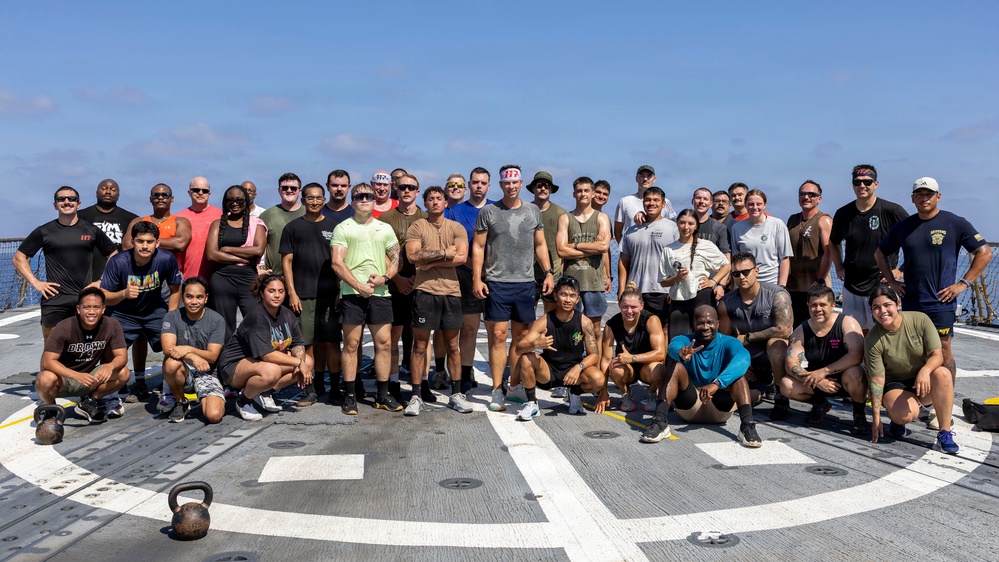 DDG 117 Gets Gains at 117 Fit Club