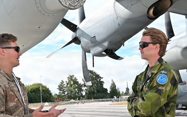 State Partnership Program brings National Guard, Sweden together for Air Force centennial 'Sweden Jubilee'