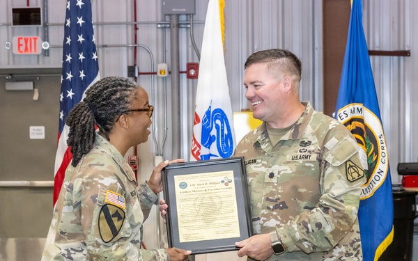Changing of the guard for product manager offices at Picatinny Arsenal