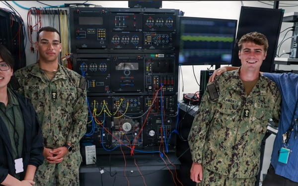 Future Fleet Leaders Connect Classroom Theory to Shipboard Power at NSWCPD