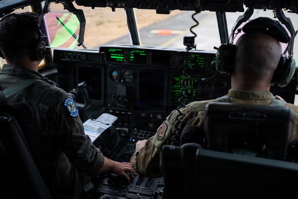 Knight LZ: Historic taxiway landing at Ramstein