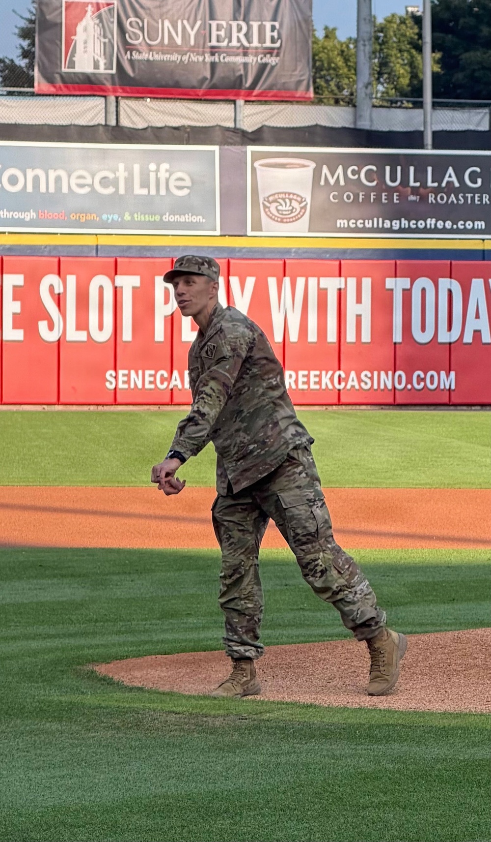 Baseball night for the U.S. Army Corps of Engineers, Buffalo District