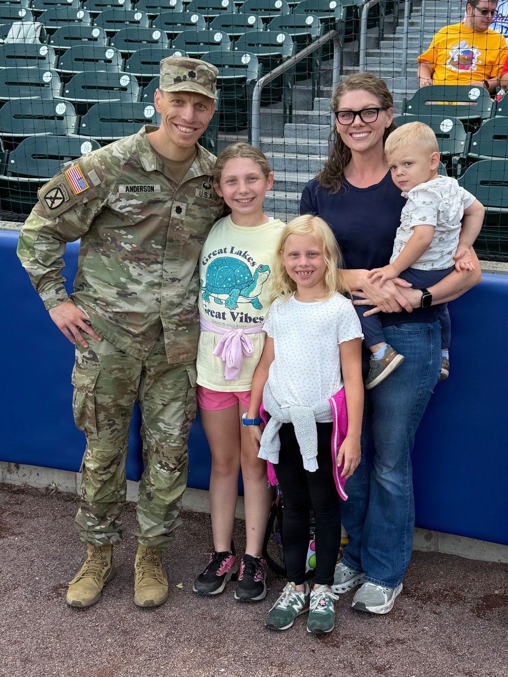 Baseball night for the U.S. Army Corps of Engineers, Buffalo District