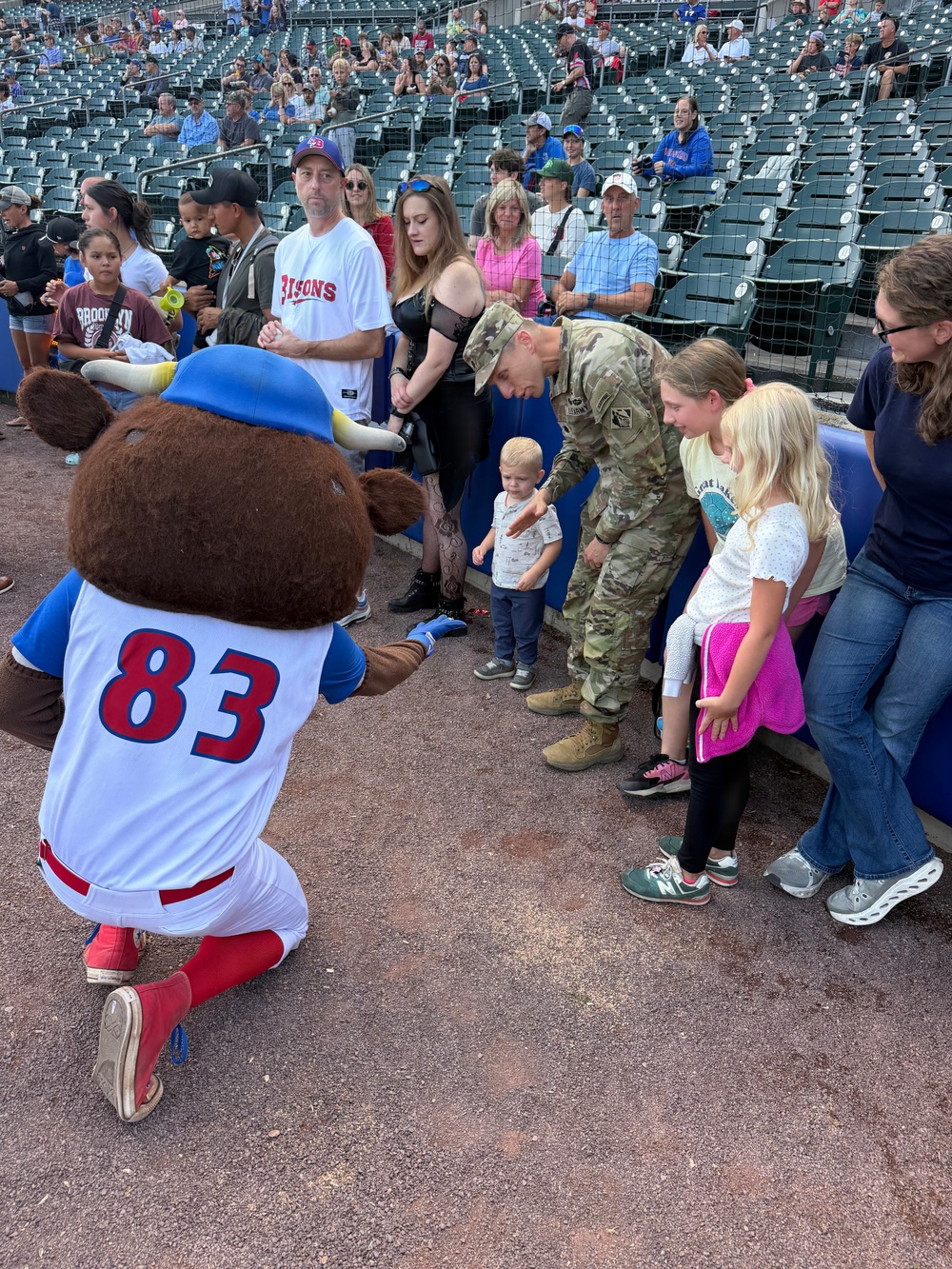 Baseball night for the U.S. Army Corps of Engineers, Buffalo District