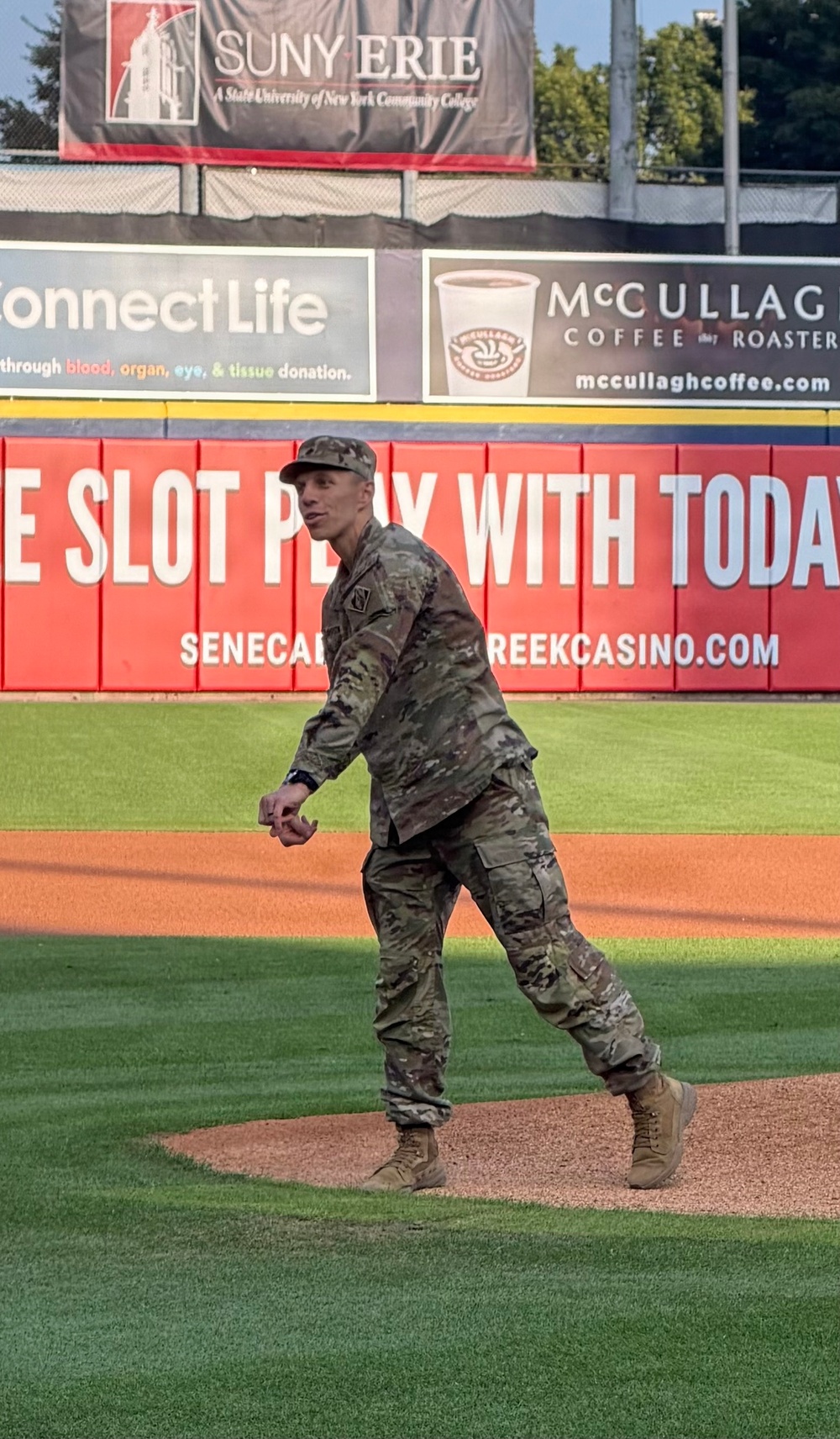 Baseball night for the U.S. Army Corps of Engineers, Buffalo District