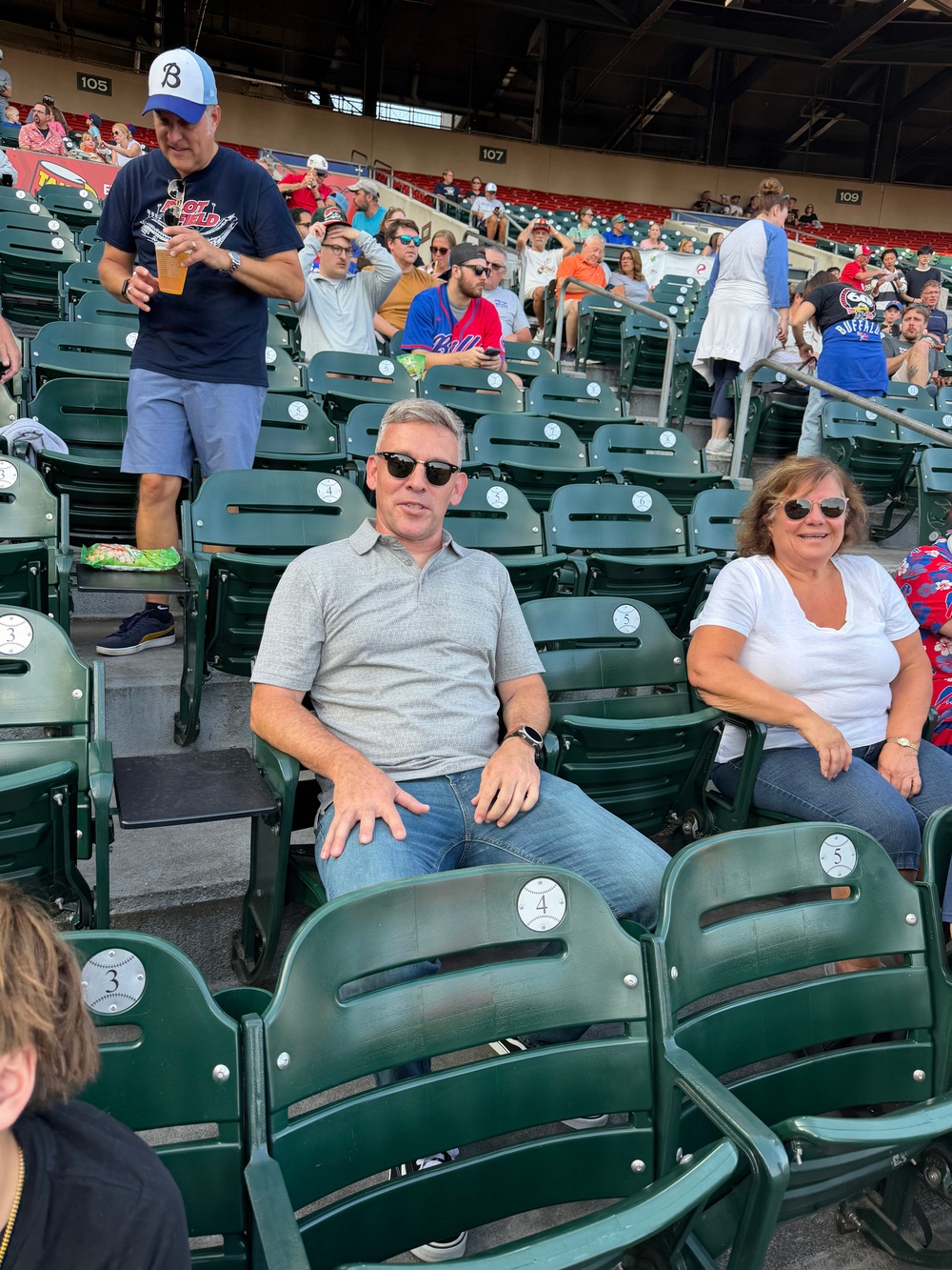 Baseball night for the U.S. Army Corps of Engineers, Buffalo District