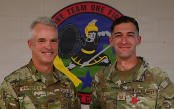 Airman receives Bronze Star for actions during deployment