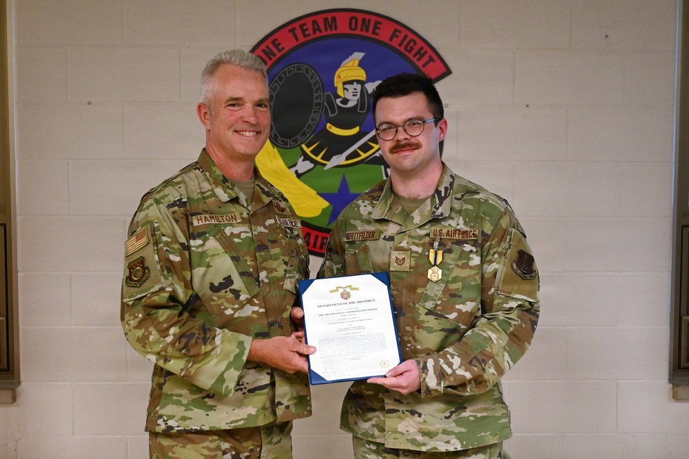 Airman receives Bronze Star for actions during deployment