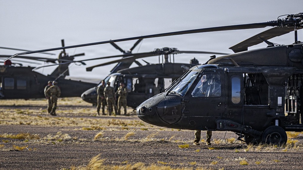 U.S. Army Soldiers Conduct Operations in the Middle East