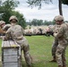 Litter Obstacle Course at Fort McCoy WI.