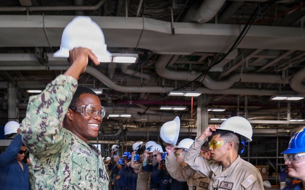 USS Bataan (LHD 5) Ring Off Ceremony