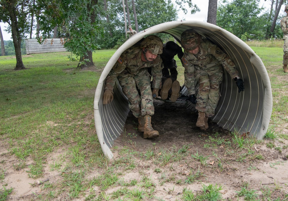 Litter Obstacle Course at Fort McCoy WI.