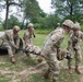 Litter Obstacle Course at Fort McCoy WI.