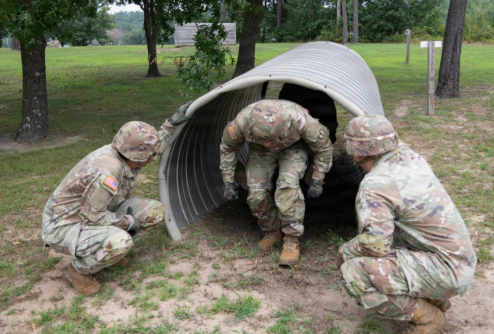 Litter Obstacle Course at Fort McCoy WI.