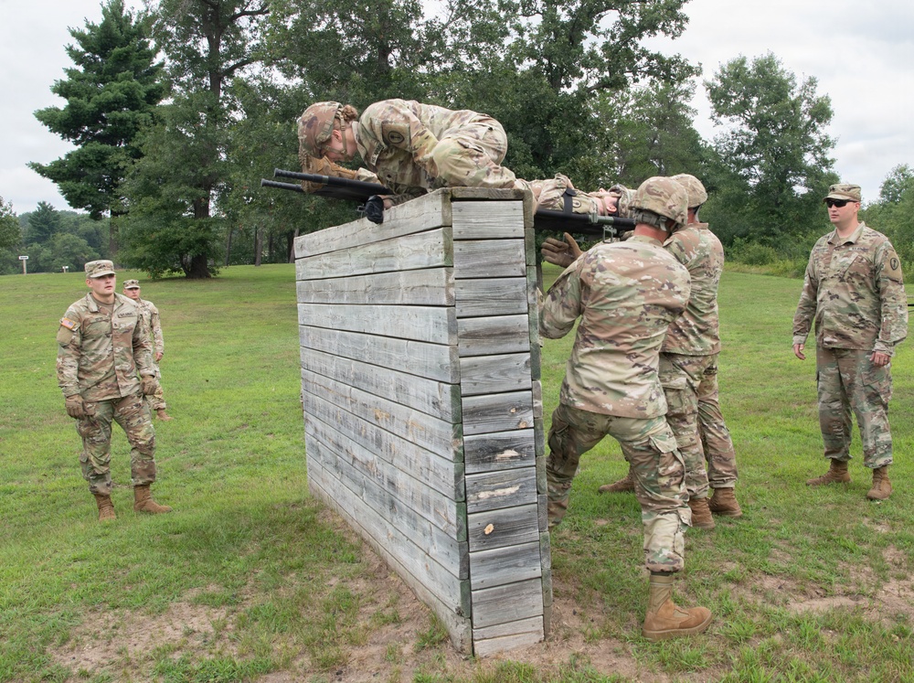 Litter Obstacle Course at Fort McCoy WI.