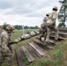 Litter Obstacle Course at Fort McCoy WI.