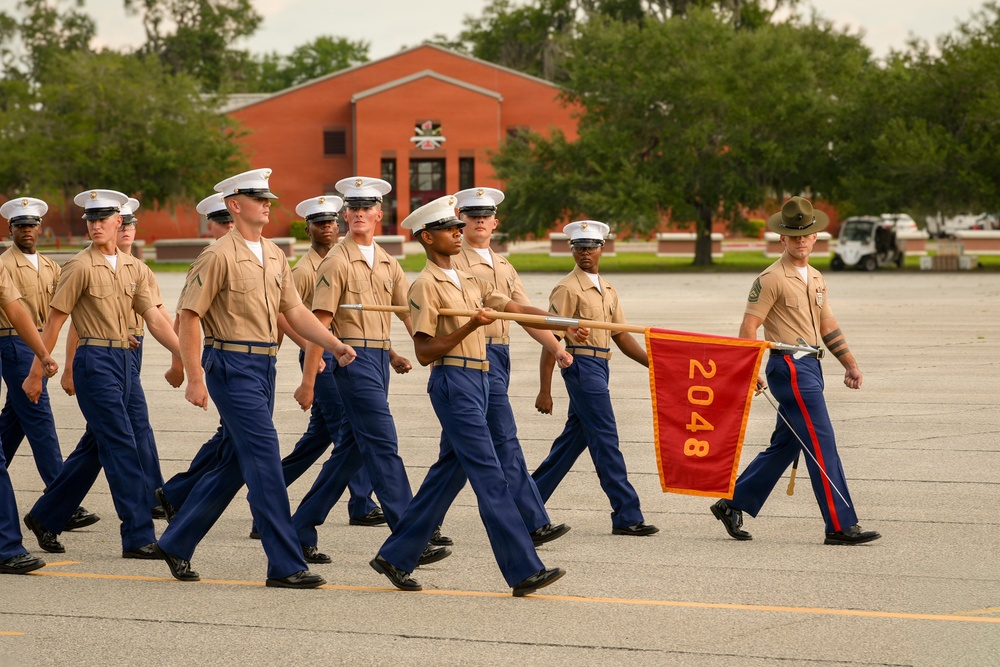 2nd Recruit Training Battalion, Fox Company Graduation