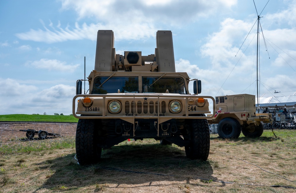 NORAD Temporary Flight Restriction enforcement mission in Bedminster, New Jersey