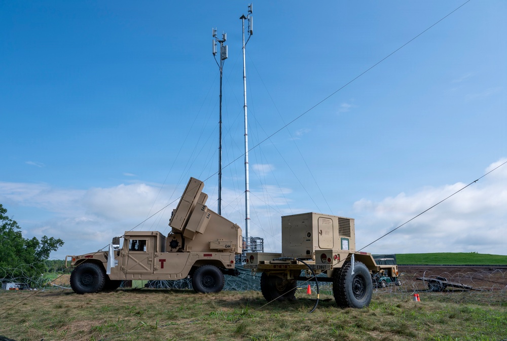 NORAD Temporary Flight Restriction enforcement mission in Bedminster, New Jersey