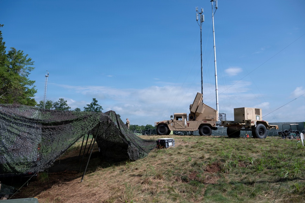 NORAD Temporary Flight Restriction enforcement mission in Bedminster, New Jersey