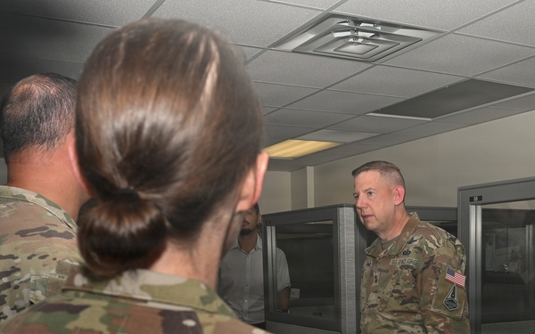 STARCOM Maj. Gen. James E. Smith tours Kirtland