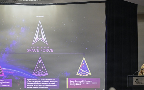 STARCOM Maj. Gen. James E. Smith speaks at PACA