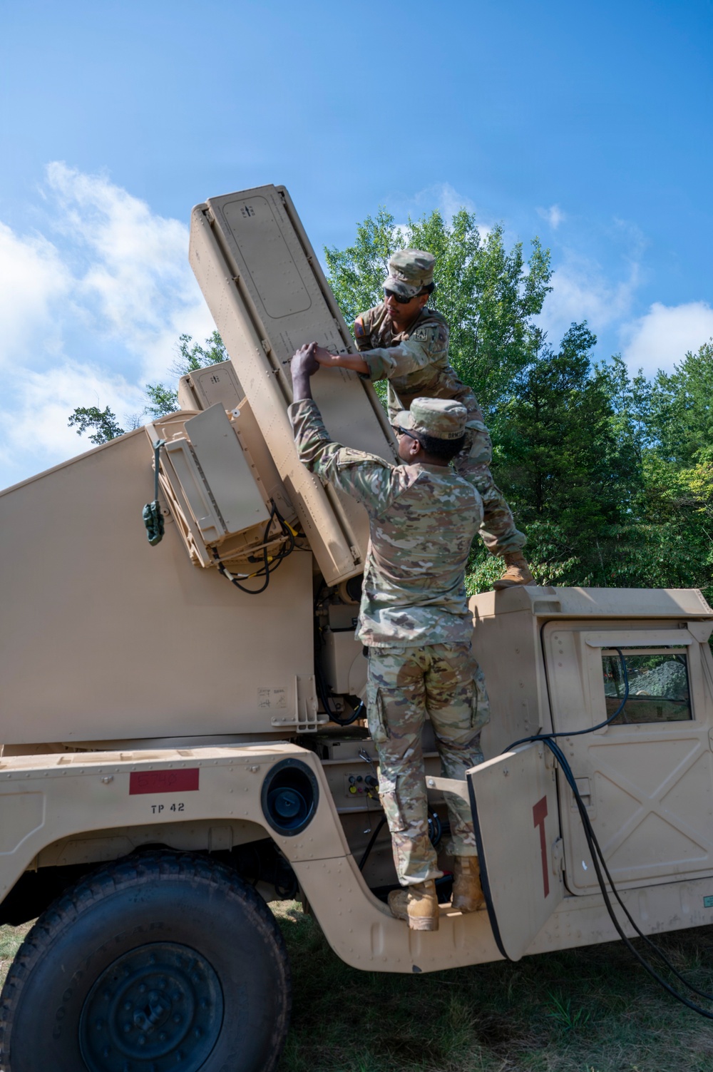 NORAD Temporary Flight Restriction enforcement mission in Bedminster, New Jersey