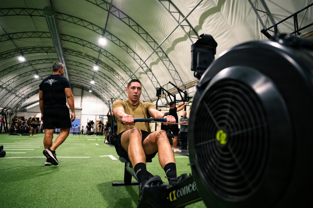 Department of War leaders take on 6th CTS fitness circuit at Nellis AFB