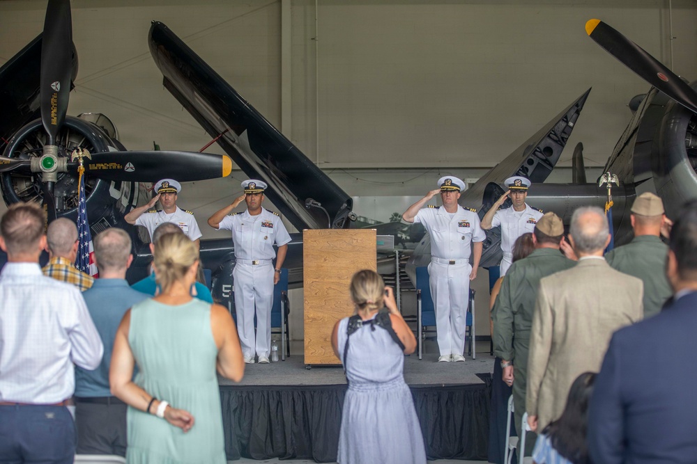ACCLOGWING Change of Command and Retirement