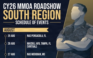 MMOA Roadshow South Region Schedule of Events