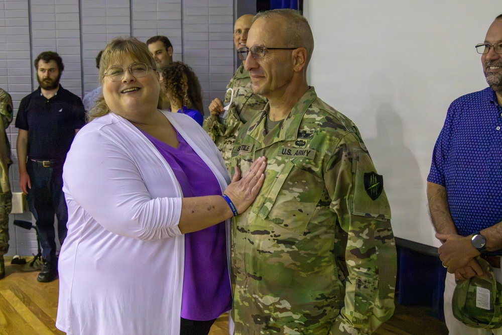 Chief Warrant Officer 5 Russell Sottile's Promotion Ceremony
