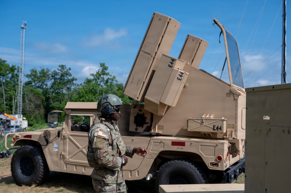 NORAD Temporary Flight Restriction enforcement mission in Bedminster, New Jersey
