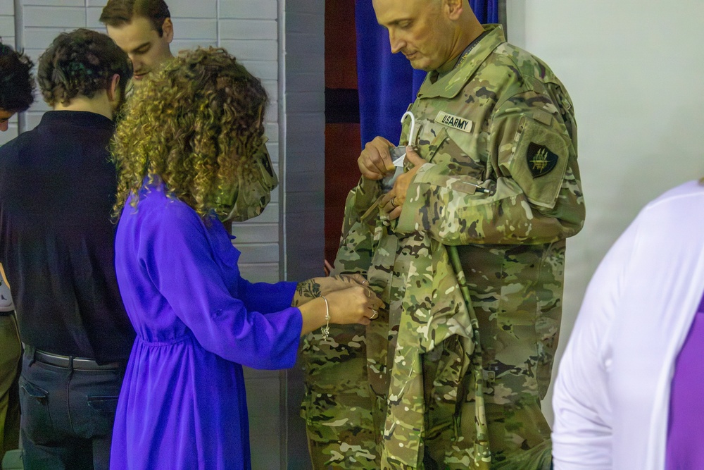 Chief Warrant Officer 5 Russell Sotille's Promotion Ceremony